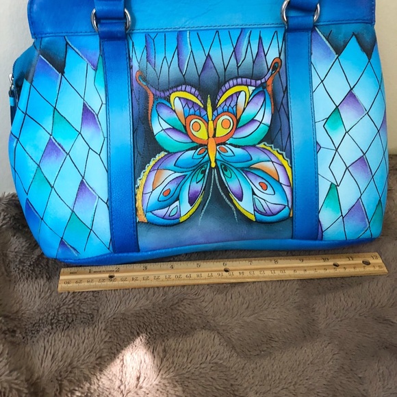 Genuine Leather Hand Painted - Picture 5 of 8